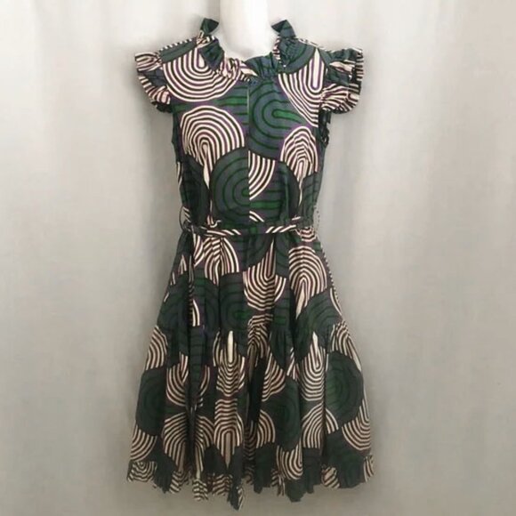 La DoubleJ Short and Sassy Dress Cotton Poplin Size Small - Picture 1 of 13